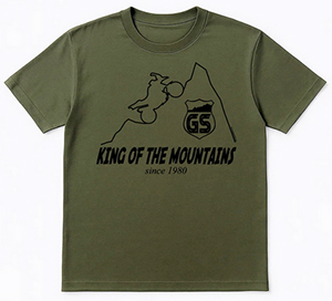 BEEMER GS TShirt GS KING OF THE MOUNTAINS